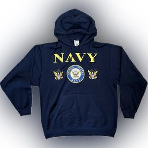 United States Navy Hoodie Sweatshirt Men’s Size L